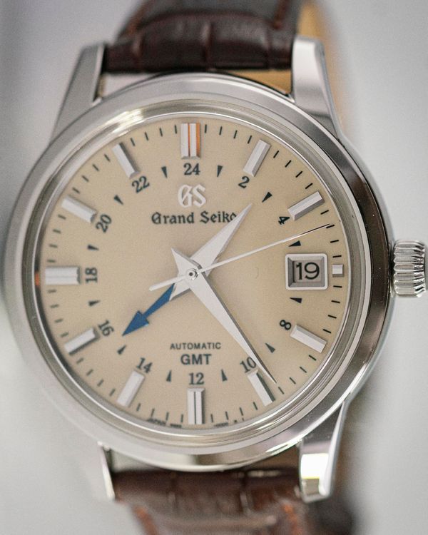 2022 Grand Seiko Elegance Collection 39.5MM Ivory Dial Leather Strap (SBGM221G)