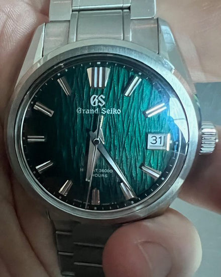 Grand Seiko Evolution 9 Collection 40MM Green "Birch" Dial Steel Bracelet (SLGH011G)