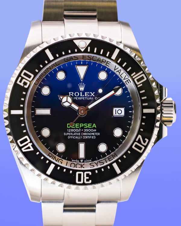 2026 Rolex Sea-Dweller Deepsea "James Cameron" 44MM Blue Dial Oyster Bracelet (136660)