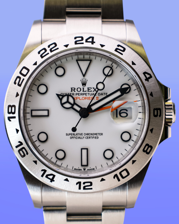 2026 Rolex Explorer II "Polar" 42MM White Dial Oyster Bracelet (226570)