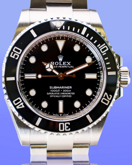 No Reserve - 2026 Rolex Submariner No-Date 41MM Black Dial Oyster Bracelet (124060)