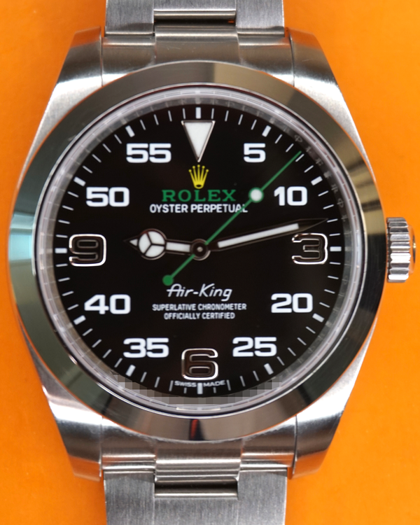 2020 Rolex Air-King 40MM Black Dial Oyster Bracelet (116900)