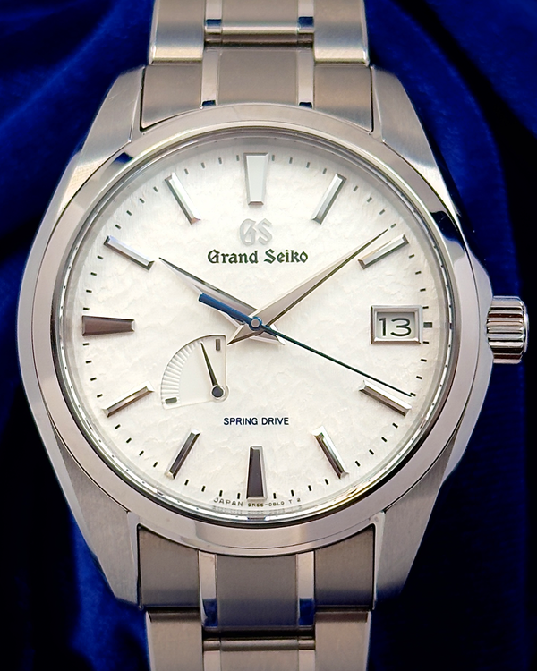 2022 Grand Seiko Heritage "Nagano" 41MM White Dial Titanium Bracelet (SBGA211)