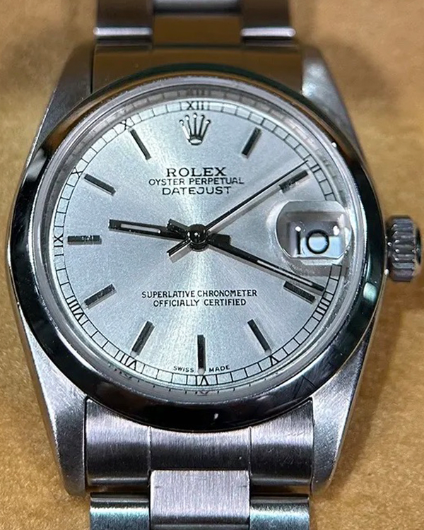 2008 Rolex Datejust 31MM Silver Dial Oyster Bracelet (78240)
