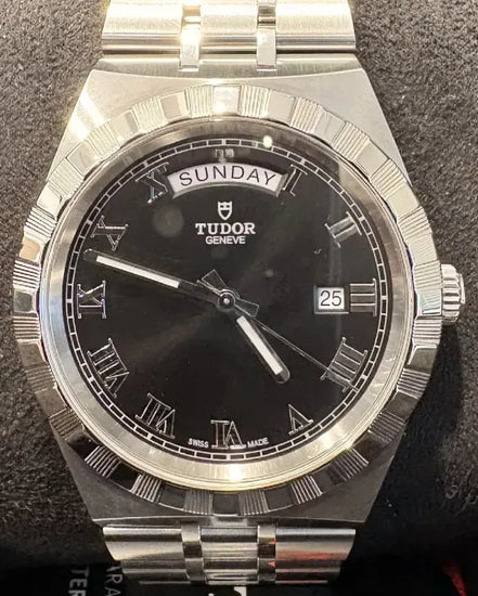 2025 Tudor Royal 41MM Black Dial Steel Bracelet (28600)