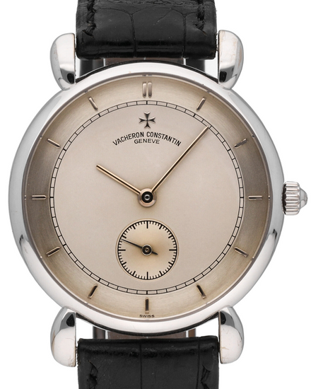 Vacheron Constantin Renaissance 33MM Silver Dial Leather Strap (92084)