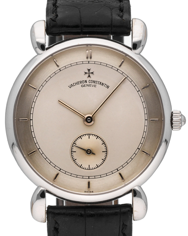 Vacheron Constantin Renaissance 33MM Silver Dial Leather Strap (92084)