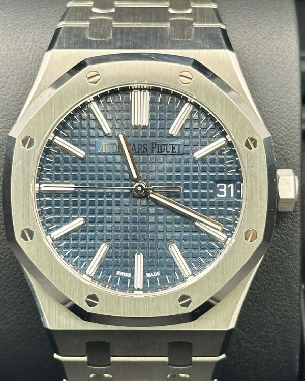 2025 Audemars Piguet Royal Oak "50th Anniversary" 41MM Blue Dial Steel Bracelet (15510ST.OO.1320ST.01)