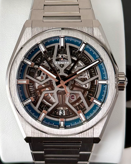 2021 Zenith Defy Classic 41MM Skeleton Dial Titanium Bracelet (95.9000.670/78.M9000)