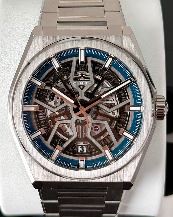 2021 Zenith Defy Classic 41MM Skeleton Dial Titanium Bracelet (95.9000.670/78.M9000)