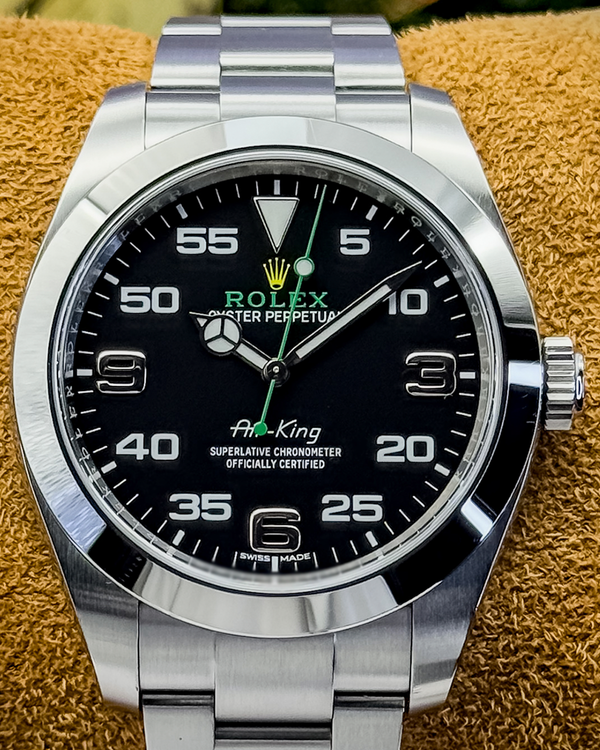 2022 Rolex Air-King 40MM Black Dial Oyster Bracelet (116900)