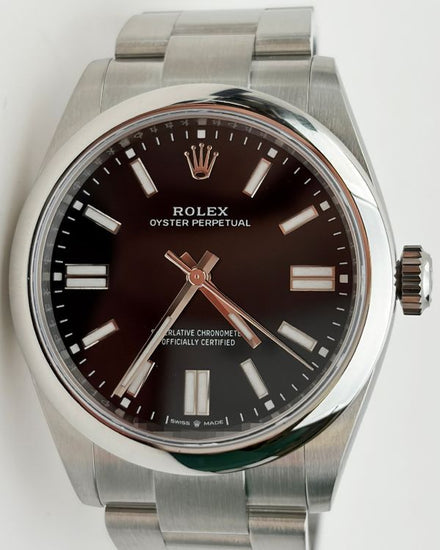 2026 Rolex Oyster Perpetual 41MM Black Dial Oyster Bracelet (134300)