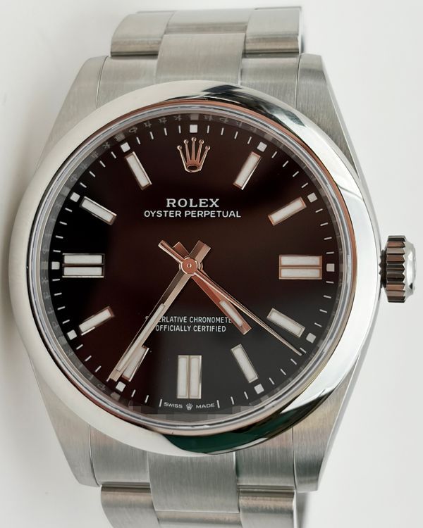 2026 Rolex Oyster Perpetual 41MM Black Dial Oyster Bracelet (134300)
