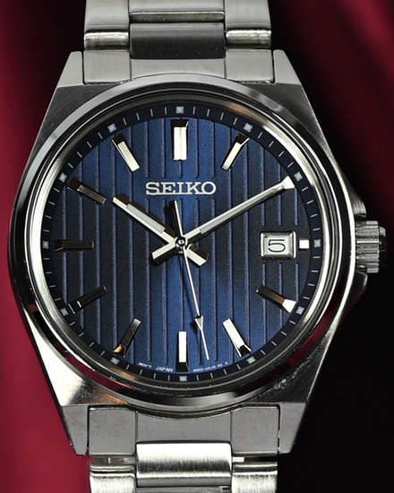 No Reserve - 2024 Seiko Selection 40MM Quartz Blue Dial Steel Bracelet (SBTH003)