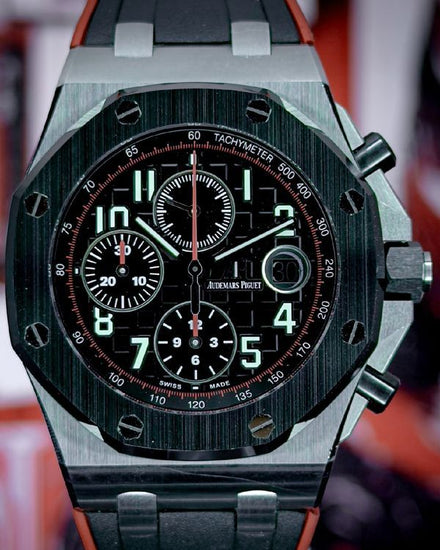 2020 Audemars Piguet Royal Oak Offshore "Dark Knight" 42MM Black Dial Rubber Strap (26470SO.00.A002CA.01)