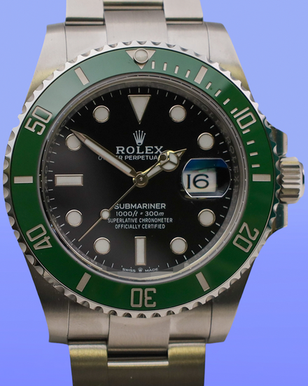 No Reserve - 2025 Rolex Submariner Date "Starbucks" 41MM Black Dial Steel Bracelet (126610LV)