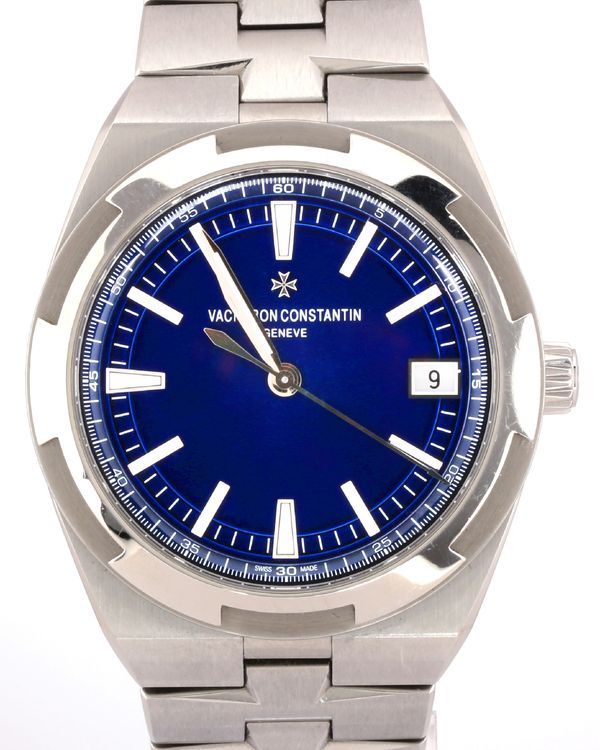 No Reserve - 2023 Vacheron Constantin Overseas 41MM Blue Dial Steel Bracelet (4500V)