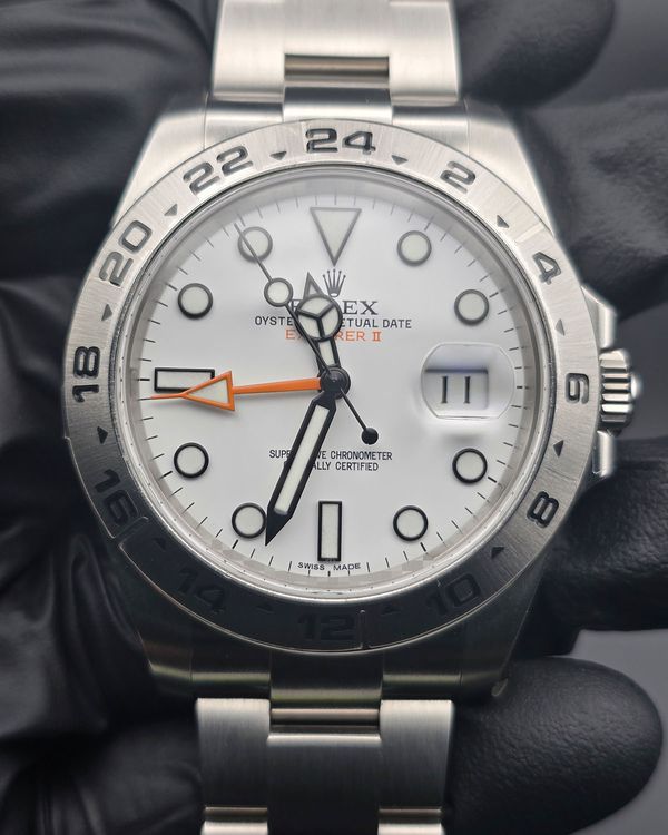 2016 Rolex Explorer "Polar" 42MM White Dial Steel Bracelet (216570)