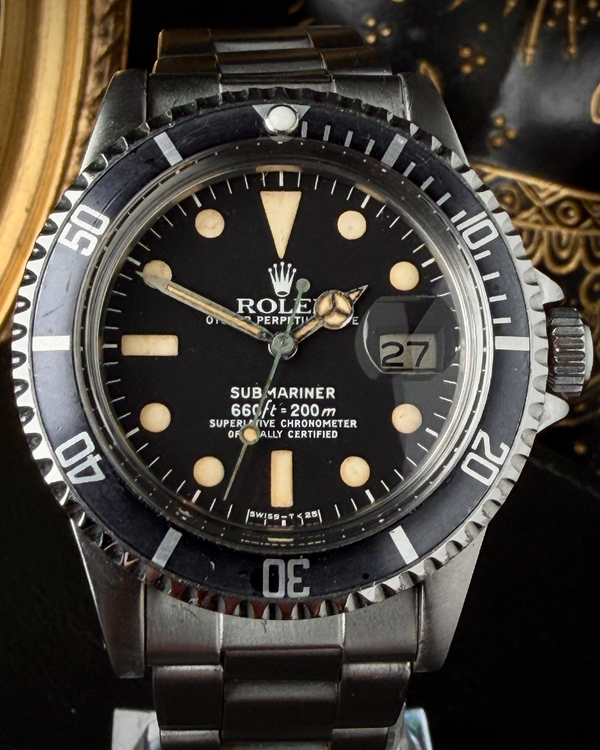 1978 Rolex Submariner Date 40MM Black Dial Oyster Bracelet (1680)