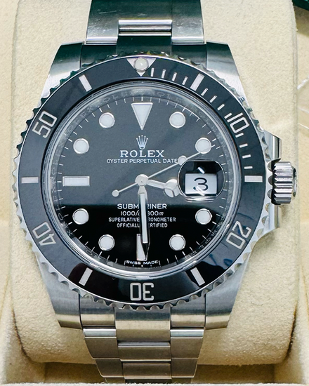 2019 Rolex Submariner Date 40MM Black Dial Oyster Bracelet (116610LN)