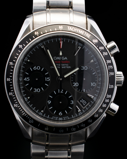 Omega Speedmaster Date 40MM Grey Dial Steel Bracelet (323.30.40.40.06.001)