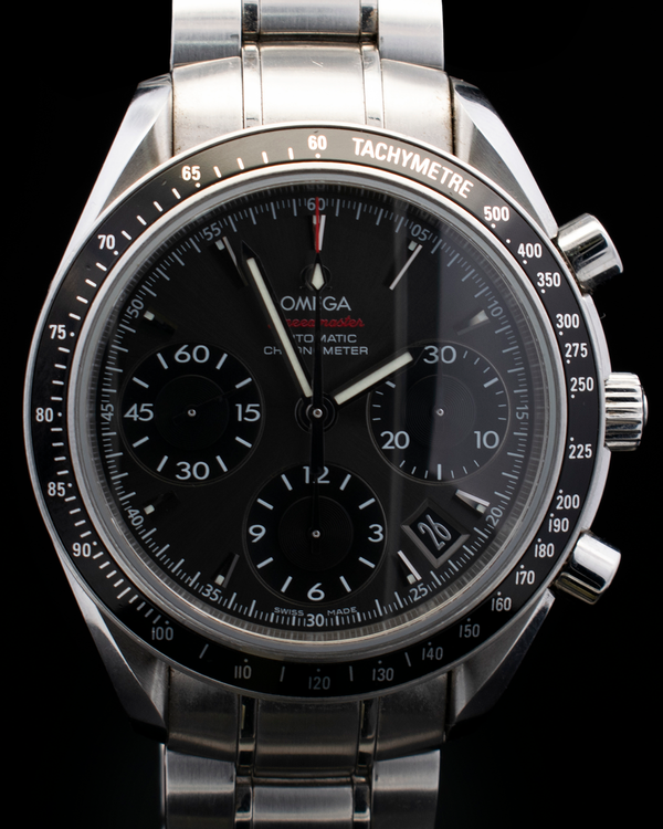 Omega Speedmaster Date 40MM Grey Dial Steel Bracelet (323.30.40.40.06.001)