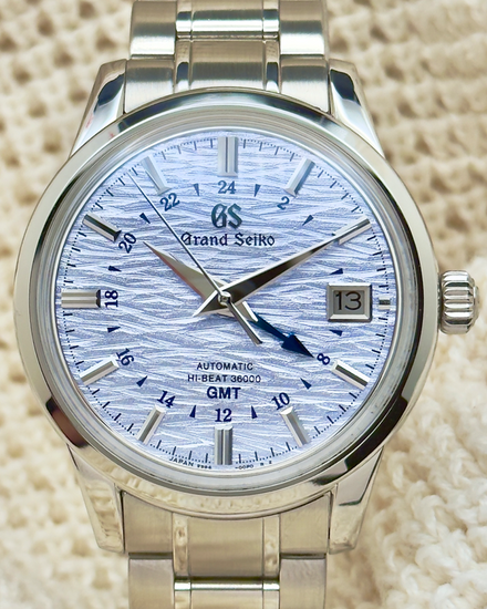 2024 Grand Seiko Elegance Collection "Shōso" 39.5MM Blue Dial Steel Bracelet (SBGJ249G)