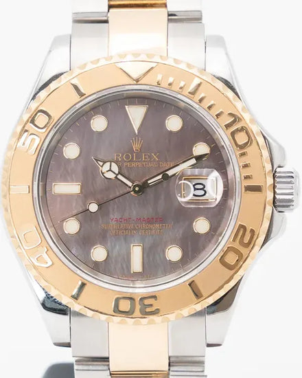 Rolex Yacht-Master 40MM Mother Of Pearl Dial Two-Tone Oyster Bracelet (16623)