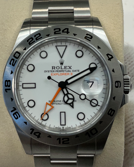 2026 Rolex Explorer II "Polar" 42MM White Dial Oyster Bracelet (226570)