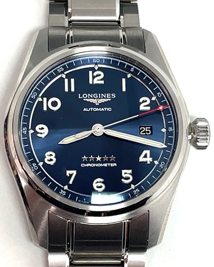 No Reserve - 2026 Longines Spirit 40MM Blue Dial Steel Bracelet (L3.810.4.93.6)