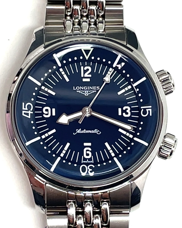 2026 Longines Heritage 39MM Blue Dial Steel Bracelet (L37644906)