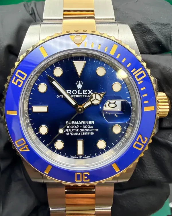 2025 Rolex Submariner Date "Bluesy" 41MM Blue Dial Two-Tone Oyster Bracelet (126613LB)