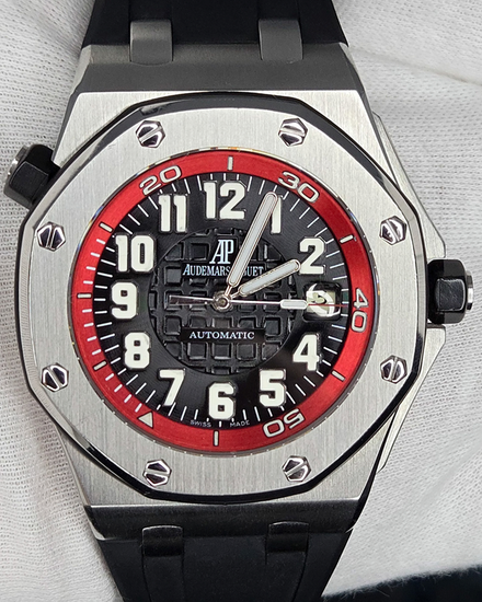 2009 Audemars Piguet Royal Oak Offshore Diver "Boutique" Edition 42MM Black Dial Rubber Strap (15701ST.OO.D002CA.03)