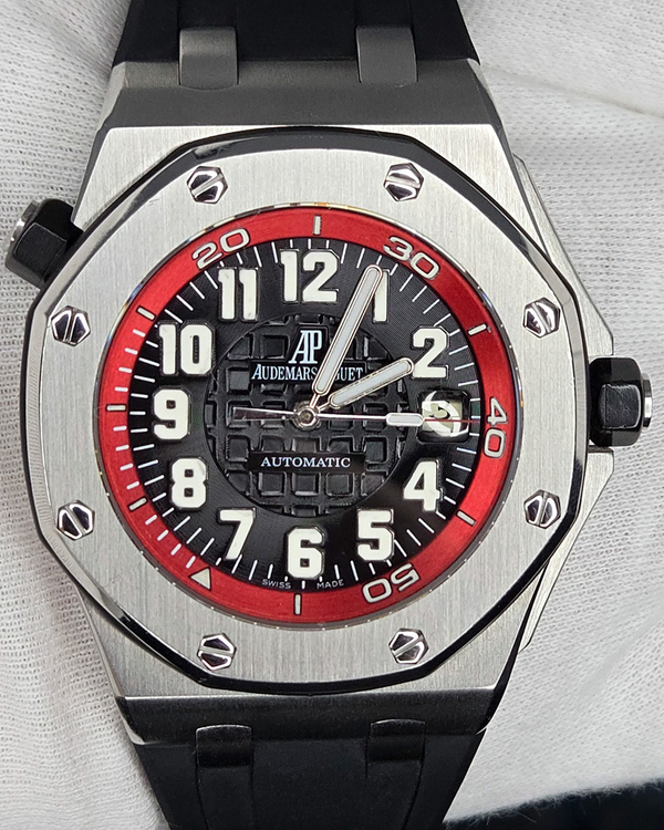 2009 Audemars Piguet Royal Oak Offshore "Boutique" L.E. 42MM Black Dial Rubber Strap (15701ST.OO.D002CA.03)