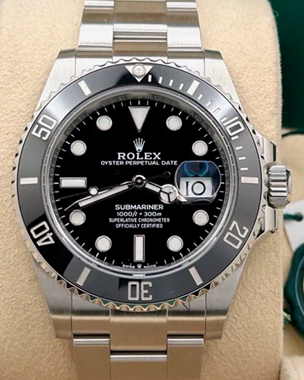 2025 Rolex Submariner Date 41MM Black Dial Oyster Bracelet (126610LN)