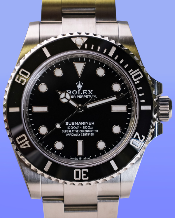 2026 Rolex Submariner No-Date 41MM Black Dial Oyster Bracelet (124060)