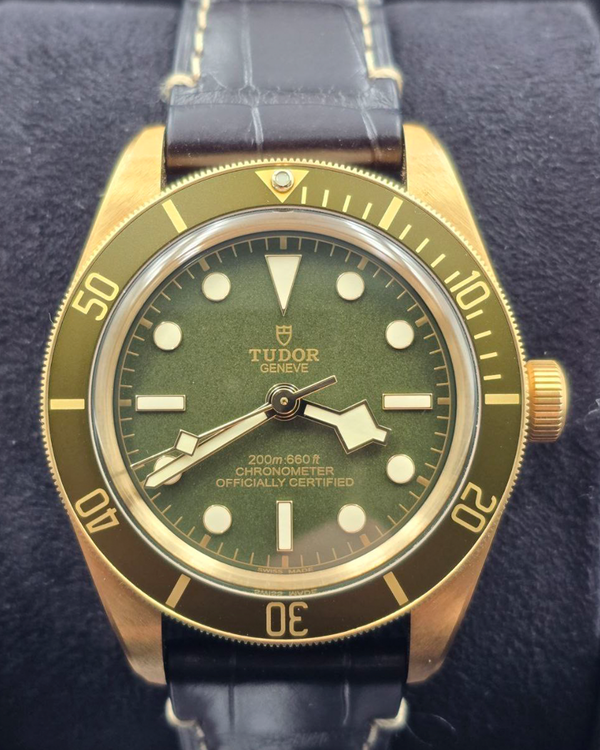 2022 Tudor Black Bay 58' 39MM Green Dial Leather Strap (79018V)