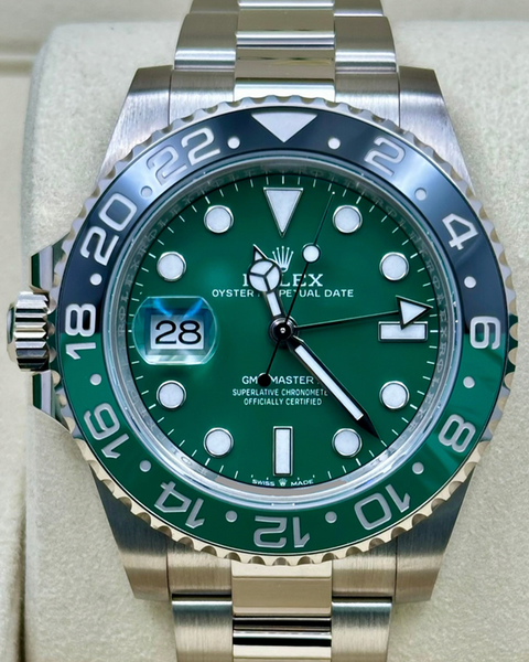 unico 2TONE 3BULB MERCROS ライトグリーン 2025 Rolex GMT-Master II 