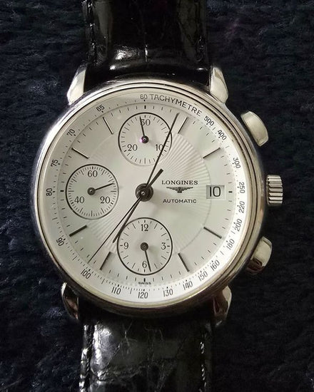 No Reserve - Longines La Grande Classique 38MM Silver Dial Leather Strap (L4.686.4)