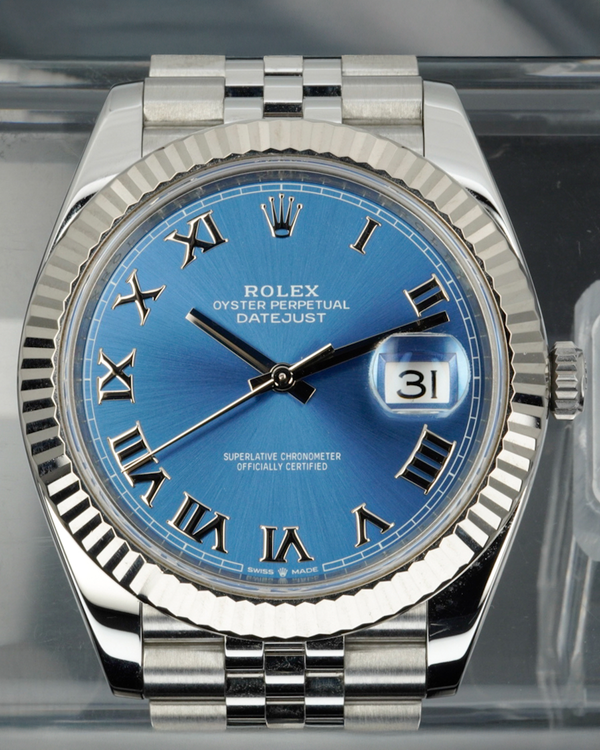 2021 Rolex Datejust 41MM Blue Dial Jubilee Bracelet (126334)