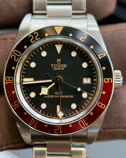 2025 Tudor Black Bay '58 GMT "Coke" 39MM Black Dial Steel Bracelet (7939G1A0NRU)