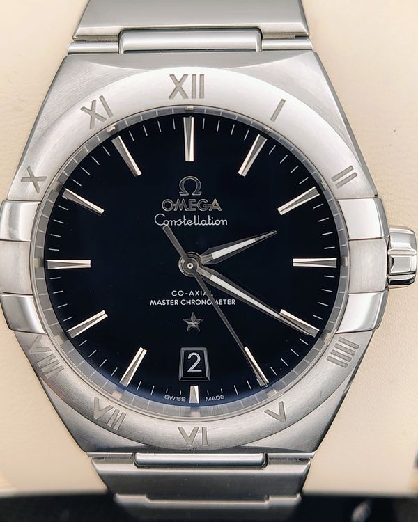 2021 Omega Constellation 39MM Black Dial Steel Bracelet (131.10.39.20.01.001)