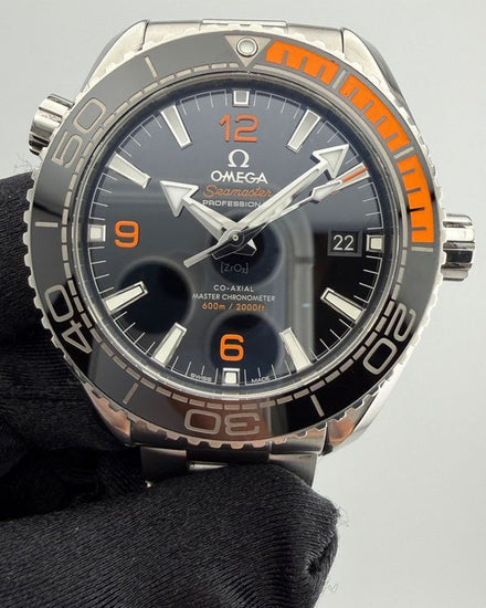 2019 Omega Seamaster Planet Ocean 600M 43.5MM Black Dial Steel Bracelet (215.30.44.21.01.002)