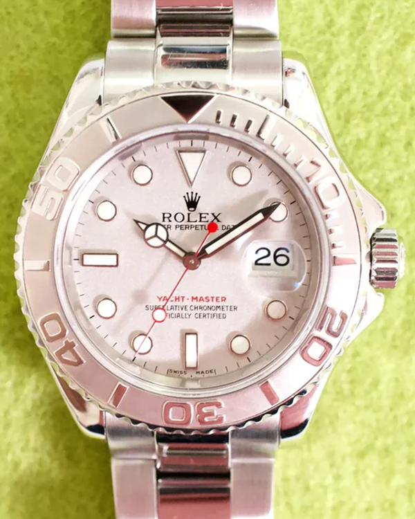 2002 Rolex Yacht-Master 40MM Silver Dial Oyster Bracelet (16622)