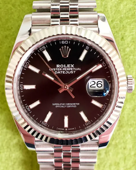 Rolex Datejust 41MM Black Dial Jubilee Bracelet (126334)