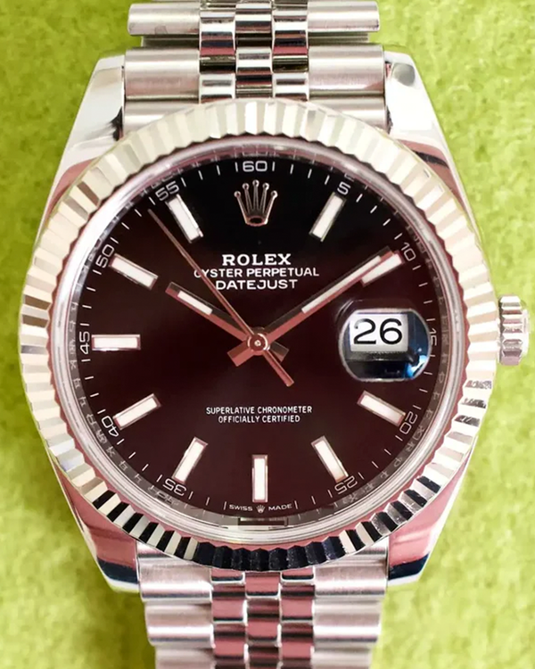 Rolex Datejust 41MM Black Dial Jubilee Bracelet (126334)