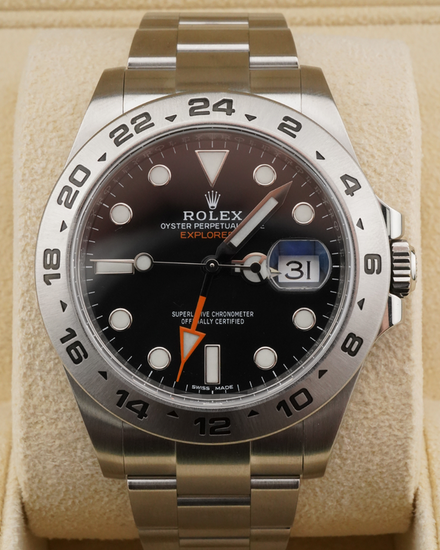 2020 Rolex Explorer II 42MM Black Dial Oyster Bracelet (216570)