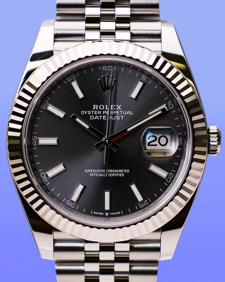 No Reserve - 2026 Rolex Datejust 41MM Rhodium Dial Jubilee Bracelet (126334)