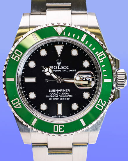 No Reserve - 2025 Rolex Submariner Date "Starbucks" 41MM Black Dial Steel Bracelet (126610LV)