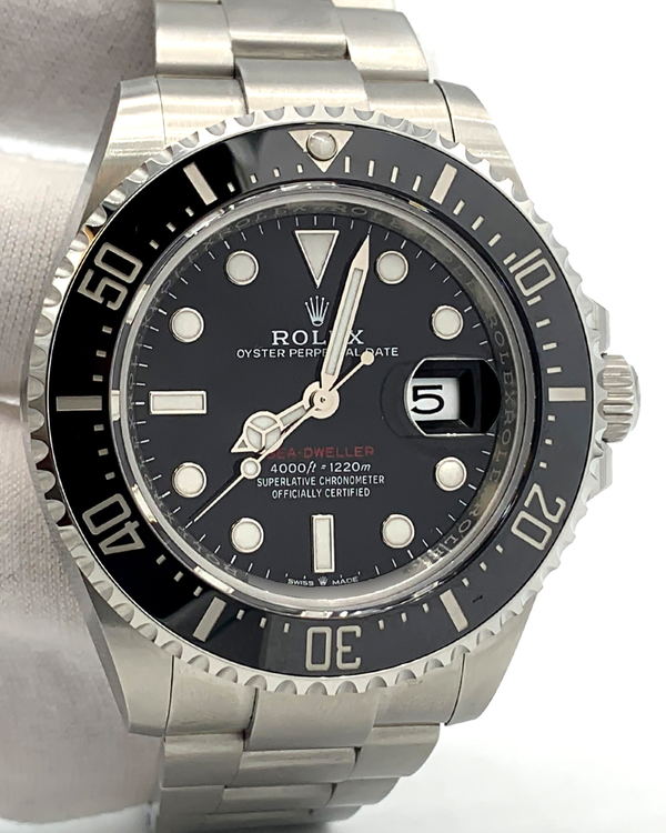 2023 Rolex Sea-Dweller "Red Letters" 43MM Black Dial Oyster Bracelet (126600)